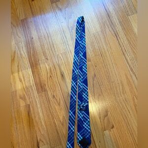 Blue Plaid Tie